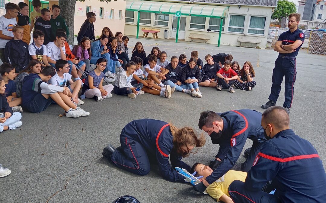 Intervention pompiers 5°